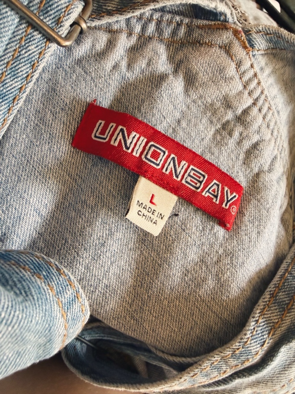 Light Wash Denim Overalls - Union Bay Women Jeans - Picture 10 of 15